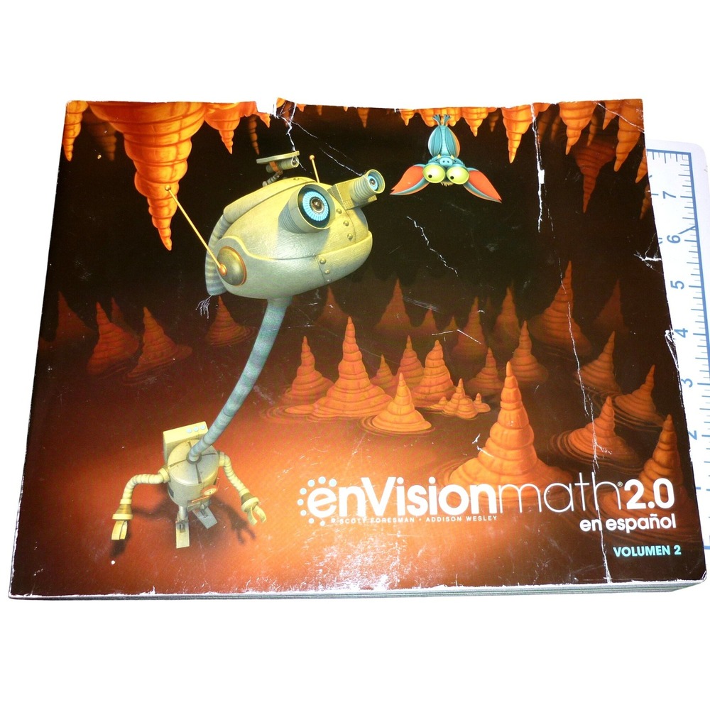 Pearson enVisionmath 2.0 en español Volumen 2 Mathematics Textbook Temas 9-15